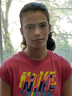Czotter J&uacute;lia megyei 1. helyezett